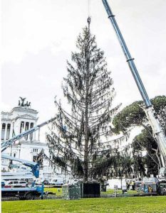 christmas tree rome